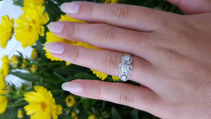 Engagement ring pictures?