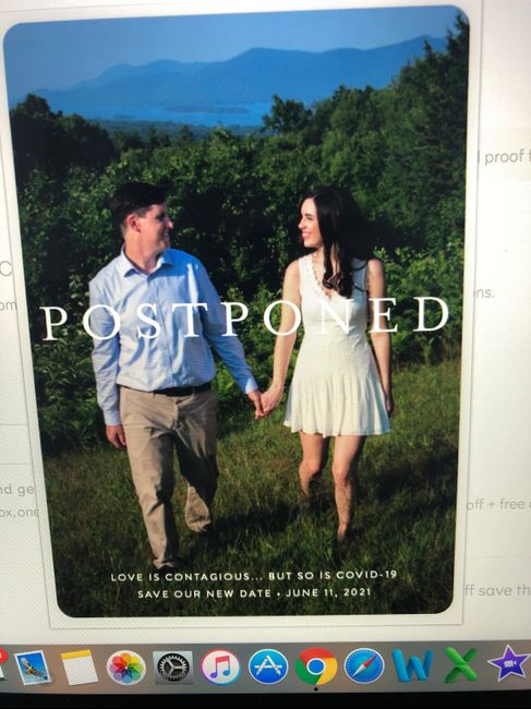 Postponement announcements?? 1