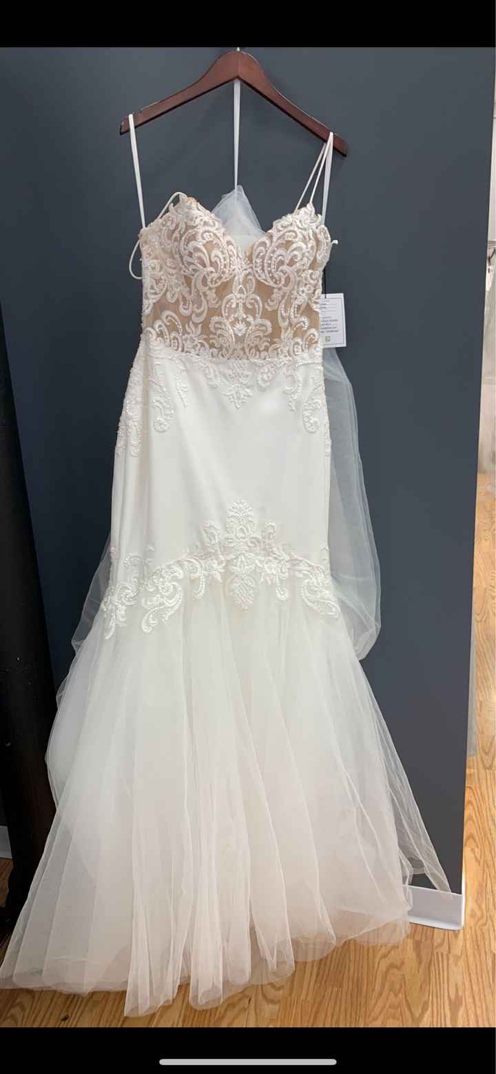 Dress sizing is 4 sizes off from waist to hip Weddings