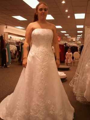 fitting into your dress question