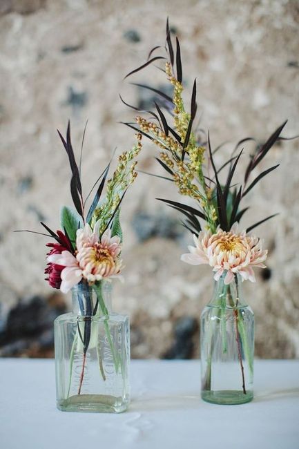 Floral options for small tables 1
