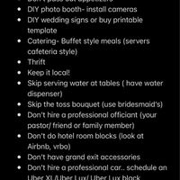 Wanting to have a dream wedding but not going over the budget - 1