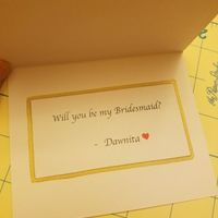 Bridesmaids Asks!! - 2