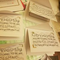 Bridesmaids Asks!! - 3