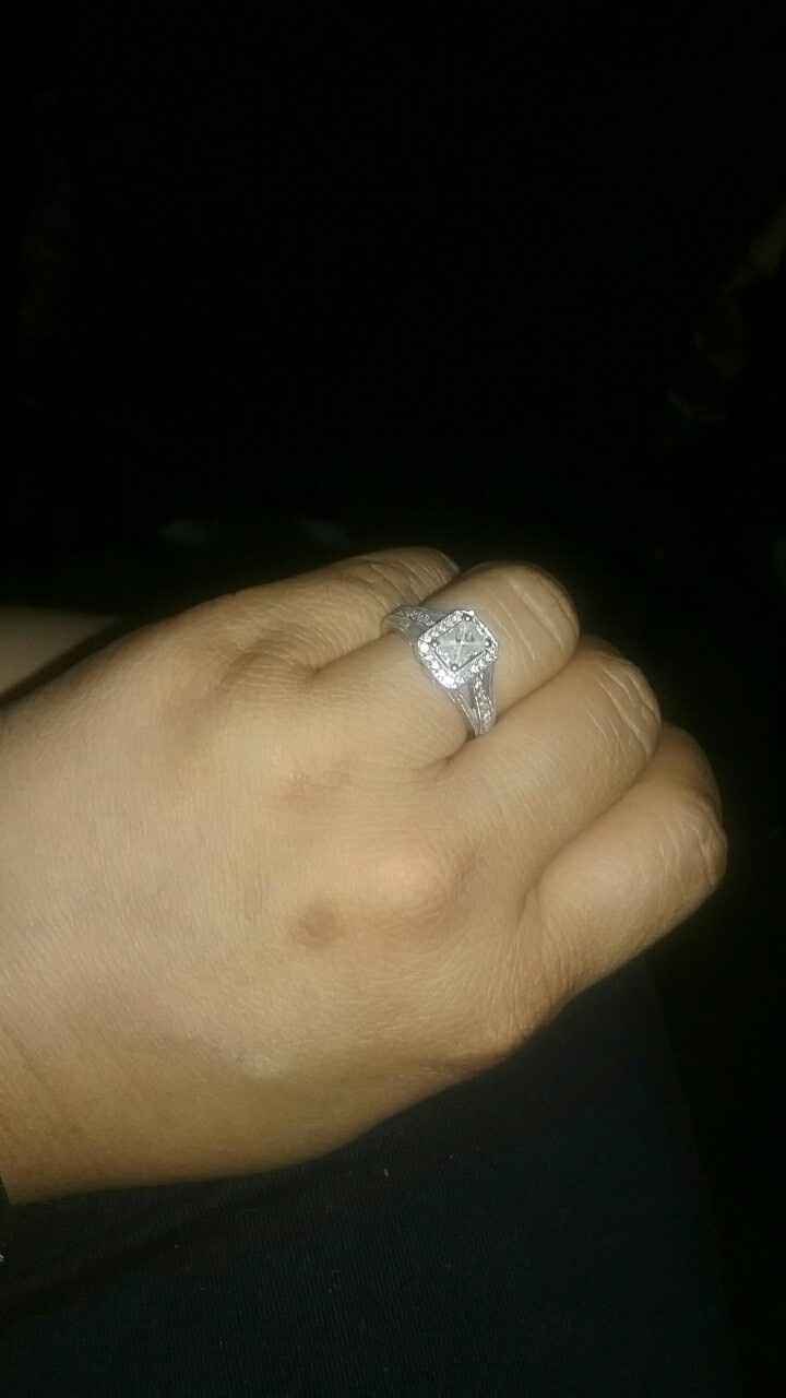 New engagement ring- show me your rings!