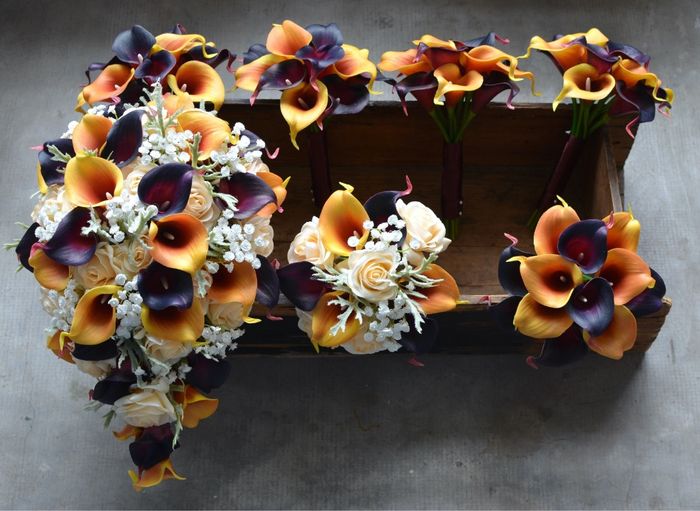 Fake floral centerpieces - 3