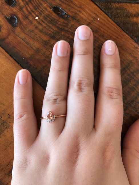 Show off that ring !!! 💍💍💍💍🥂🥂🥂 5
