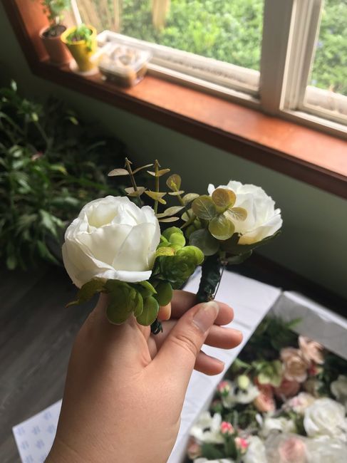 My Something Borrowed Blooms order came in! - 3