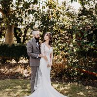 Wedding dress trains 😍👰🏻🤍 - 2