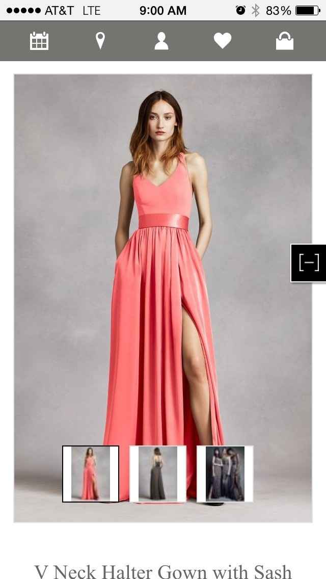 Let's see those bridesmaid dresses!