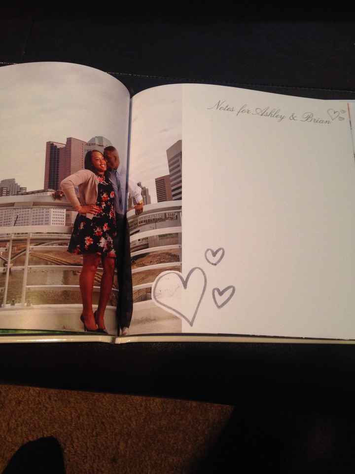 Free Guestbook from Shutterfly arrived.. & it's perfect!!