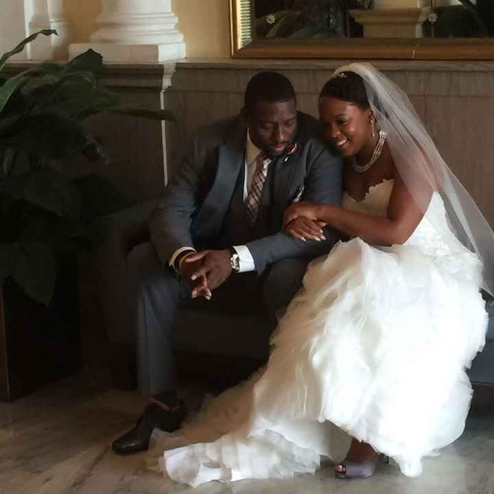 BAMMMM!! I'm married now!! :)