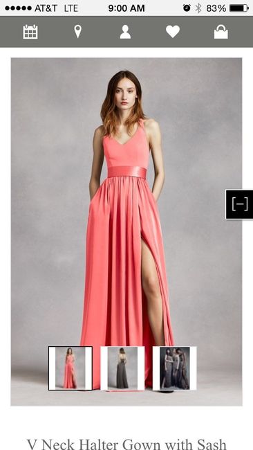Let's see those bridesmaid dresses!