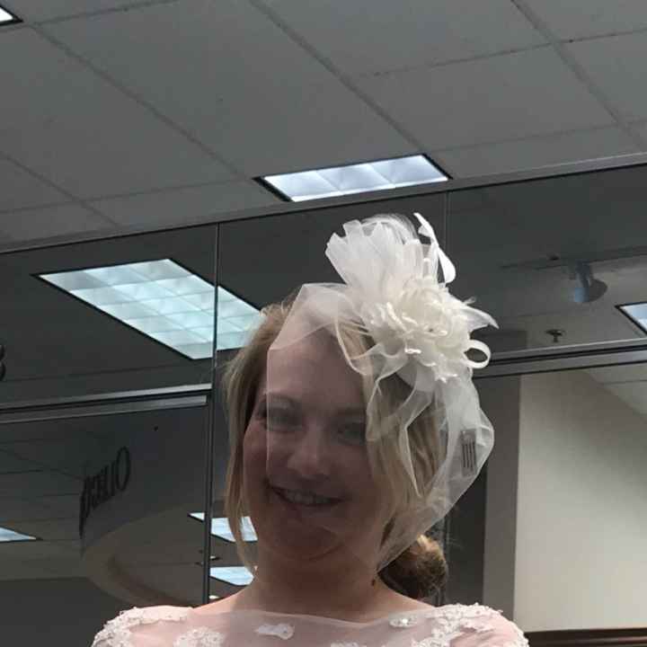 Are you wearing a veil? - 1