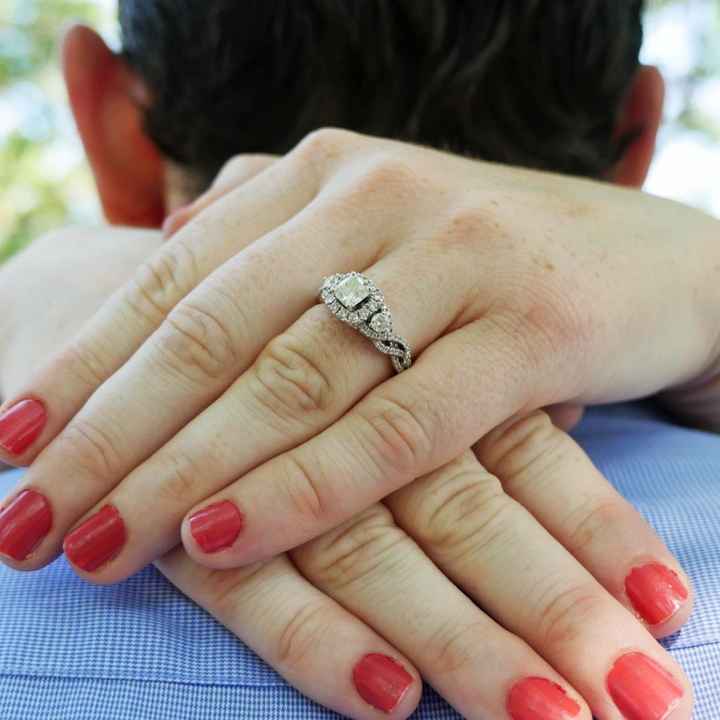 Show me your engagement rings!! - 1