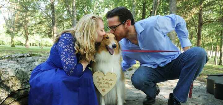 Engagement photos with furbabies? - 1