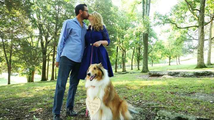 Engagement photos with furbabies? - 4