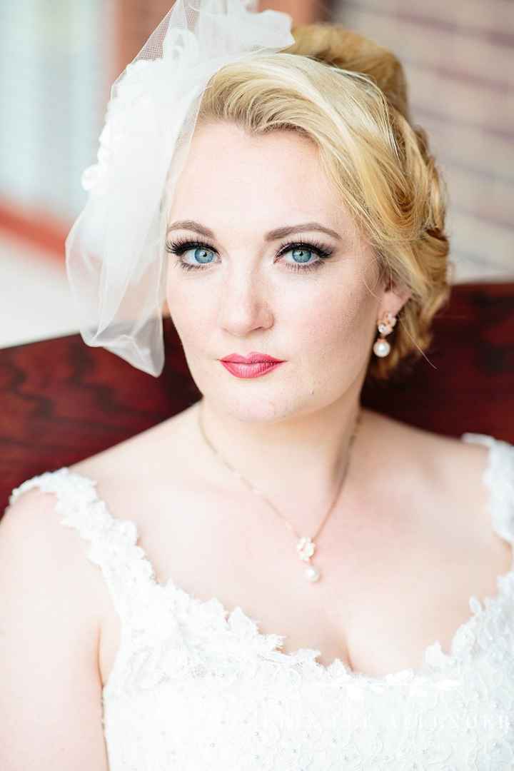 Bridal portrait.