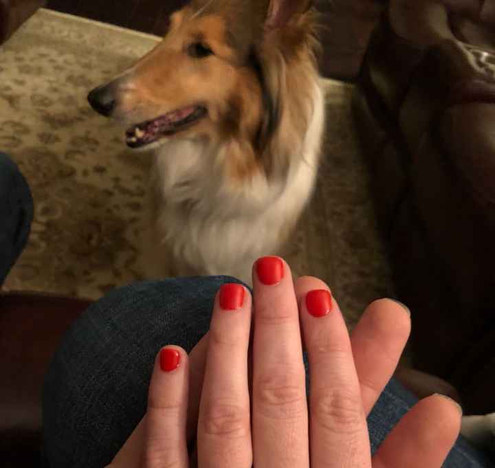 Ring post! Bonus if there’s fur babies involved! - 2