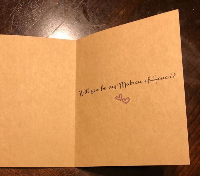 How to Ask Your Maid of Honor? 3