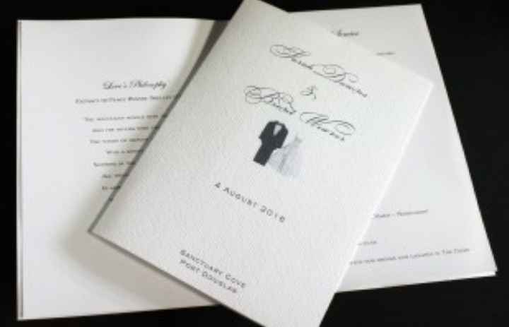 Ceremony Programs: Necessary or Extra? - 1