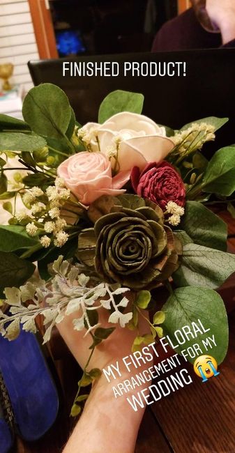 Wooden Flower Bouquets 4