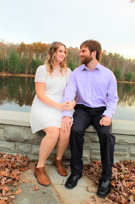 Admidst the Covid-19 panic, post your favorite picture from your engagement shoot. 28