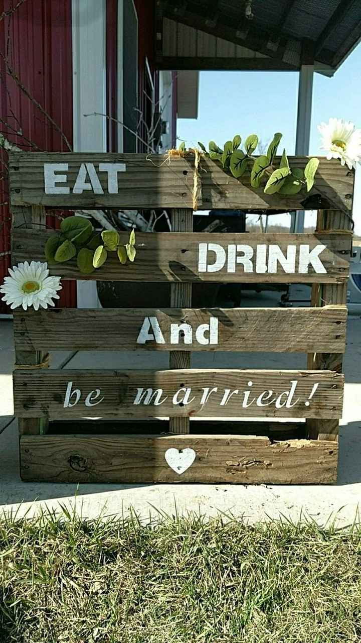 Time table of events, menus, etc - 1