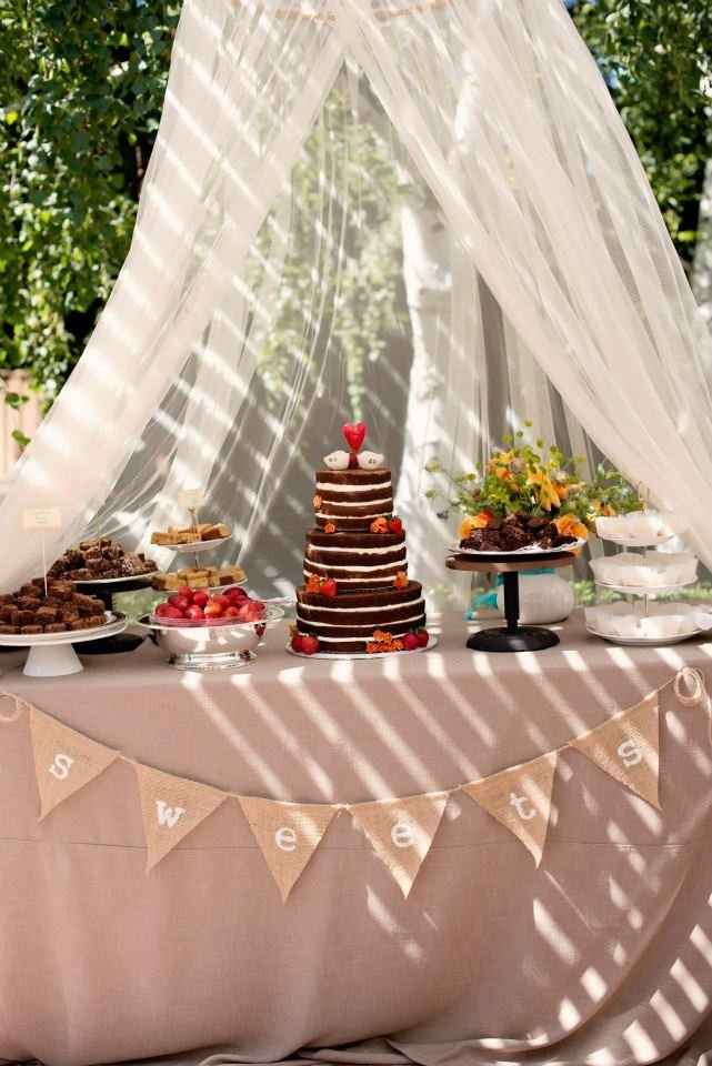 Uniced Wedding Cakes