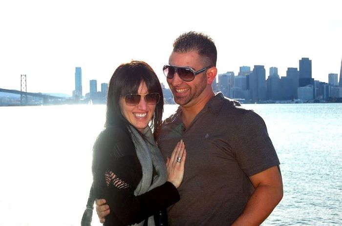 Pictures of him "popping the question"