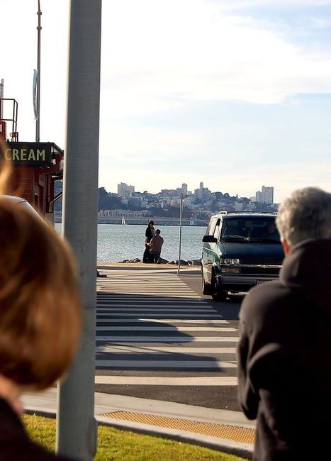 Pictures of him "popping the question"