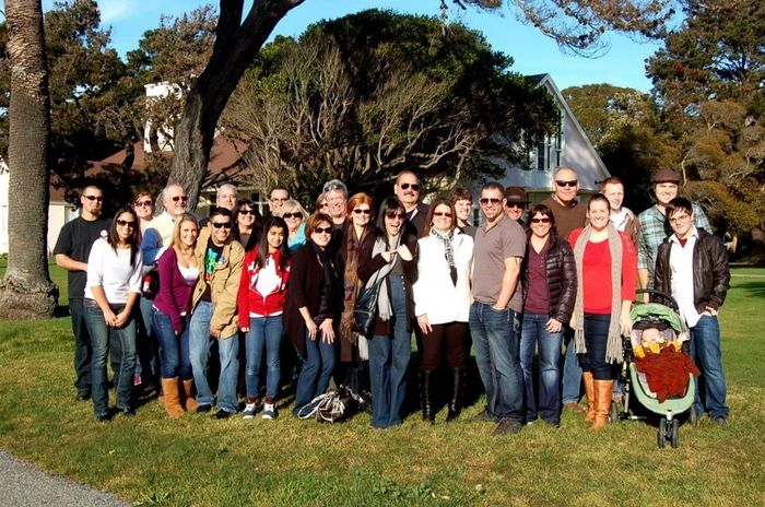 Pictures of him "popping the question"