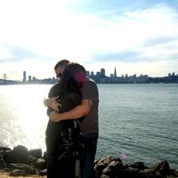 Pictures of him "popping the question"