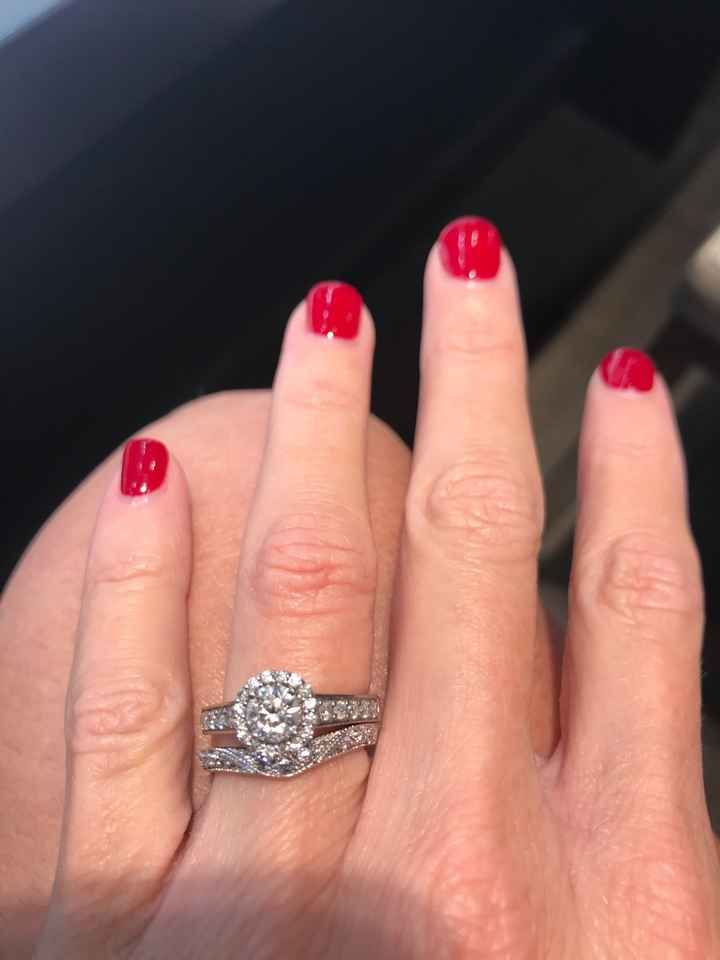 Does this band look okay with my ring? - 1