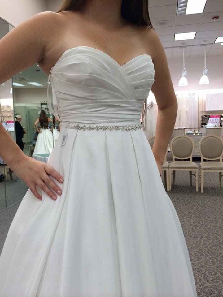 I said YES to the dress!