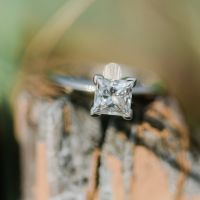 Princess Cut Solitaire Engagement Rings!