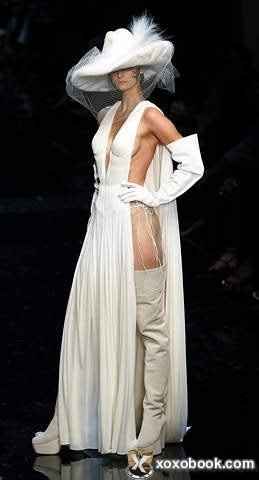 New fun topic:  Ugliest wedding gown you've ever seen...