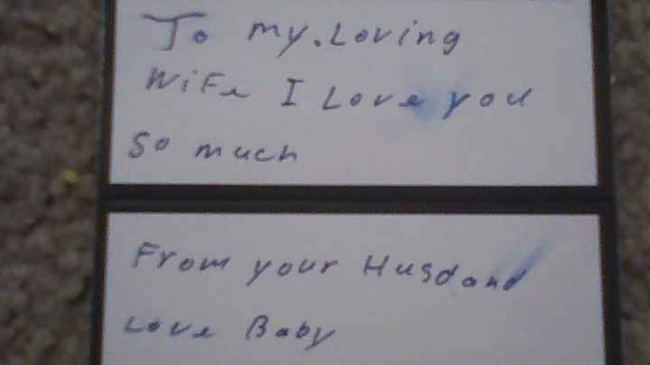 Inside your guest book.