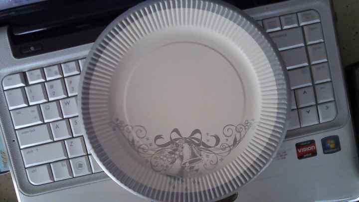 Paper Plates for Dessert?