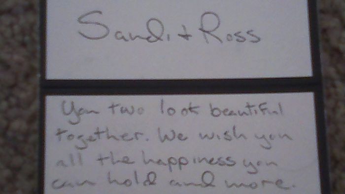 "guest book" question