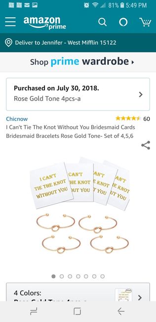 Gifts for wedding party - 2