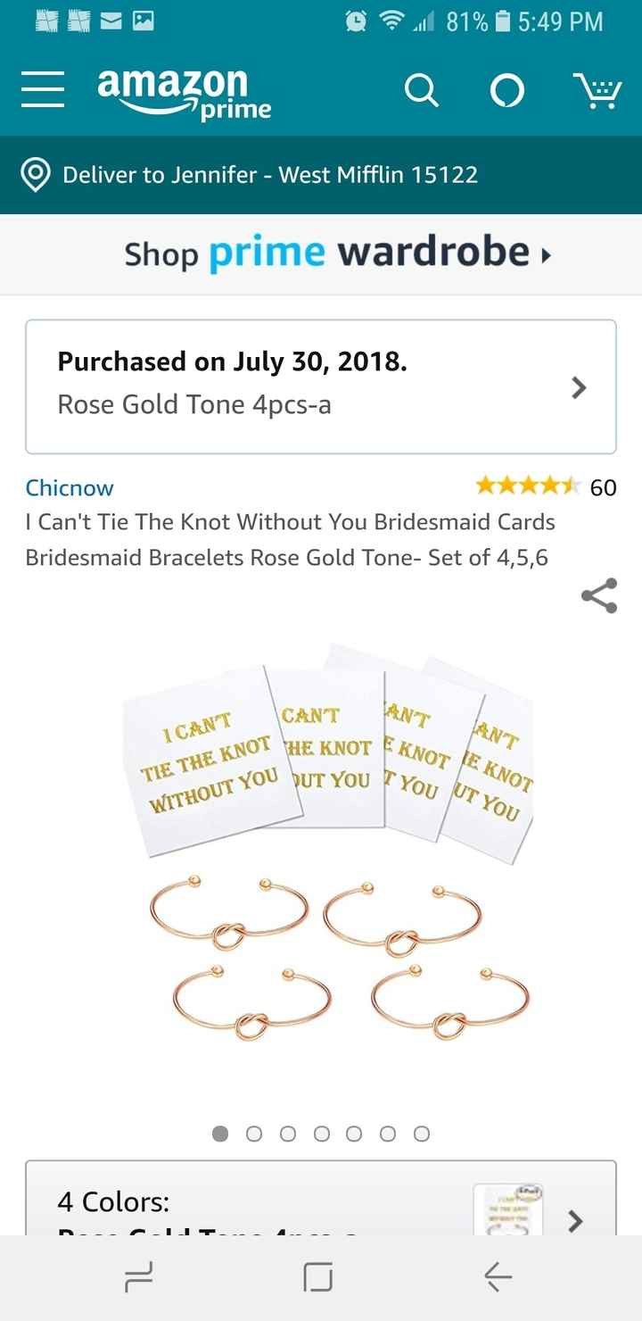 Gifts for wedding party - 2