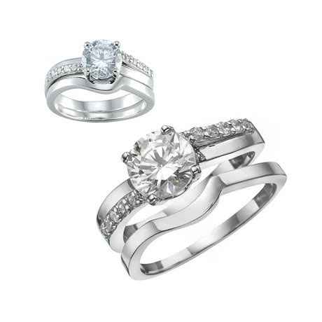 PSA: 2 piece wedding engagement ring set for 12.00 by Lauren Lee