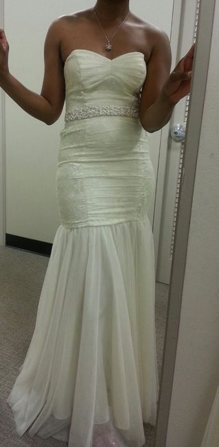 Fh got me this for my reception dress