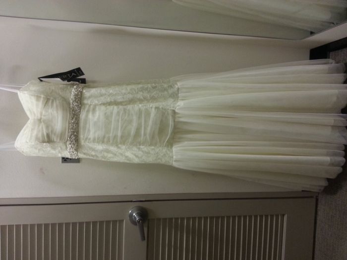 Fh got me this for my reception dress
