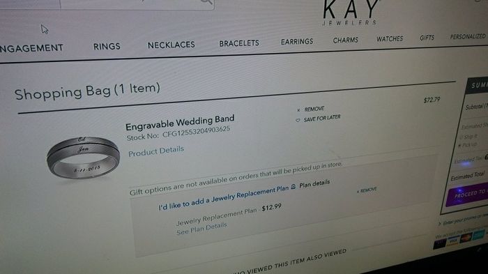 FH's wedding band