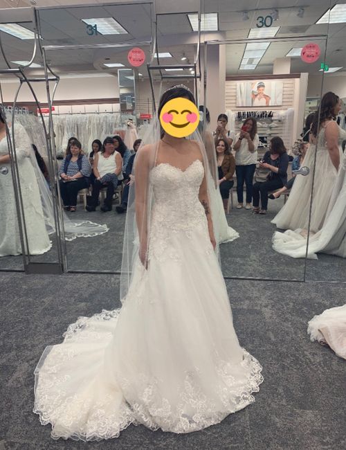 Wedding dress different than what you expected 1