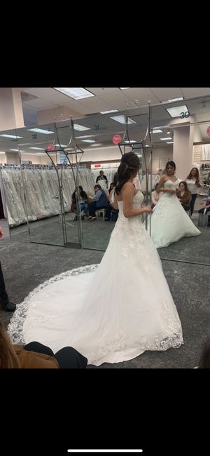 Remove tulle from ballgown dress? - 1