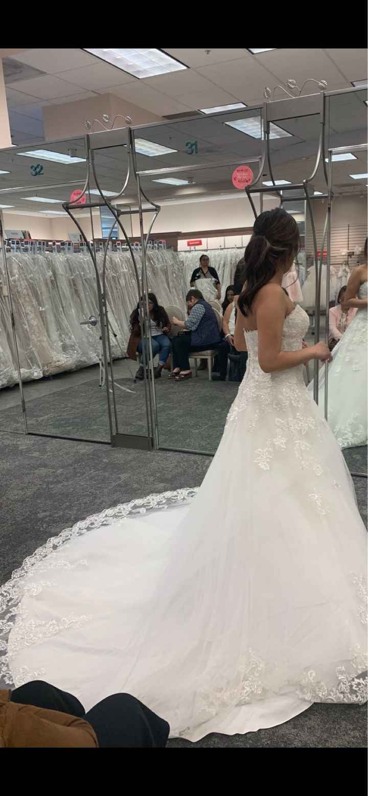Remove tulle from ballgown dress? - 1