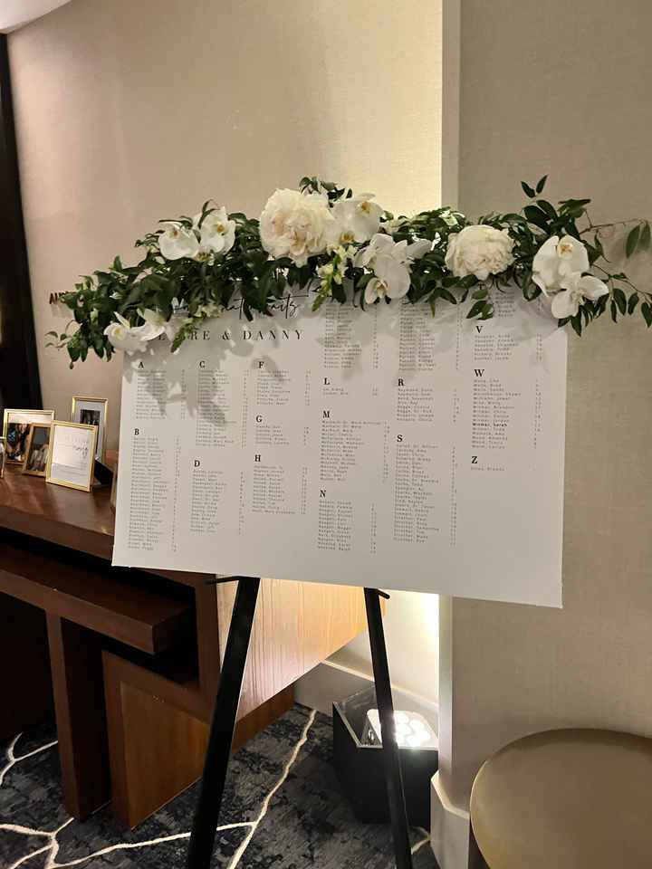 Seating Chart - 1
